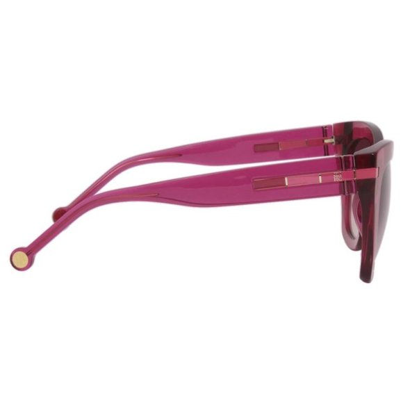 Carolina Herrera Women's Butterfly Brown Gradient Sunglasses - Picture 3 of 8